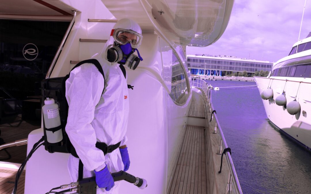 Microclean, empresa experta en desinfección de barcos, presente en el Valencia Boat Show