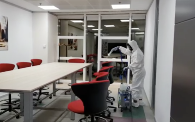 Desinfección de oficinas, garantía de seguridad en entornos laborales