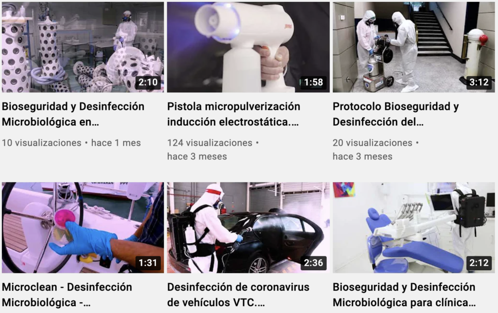 microclean-canal-youtube-desinfección