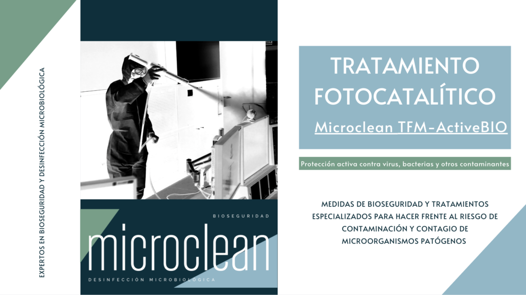 Tratamientos fotocatalíticos Microclean TFM-ActiveBIO